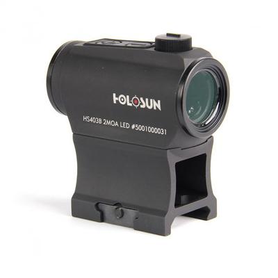 HOLOSUN MICRO 2 MOA RED DOT SIGHT WITH SHAKE AWAKE - HS403B