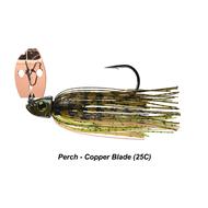  Picasso Aaron Martens Shock Blade Vibrating Jig 3/8oz - Perch/Copper Blade