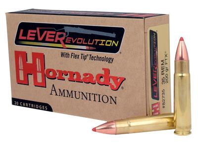 HORNADY 82735 LEVEREVOLUTION 35 REMINGTON 200 GR FLEX TIP EXPANDING 20 BX