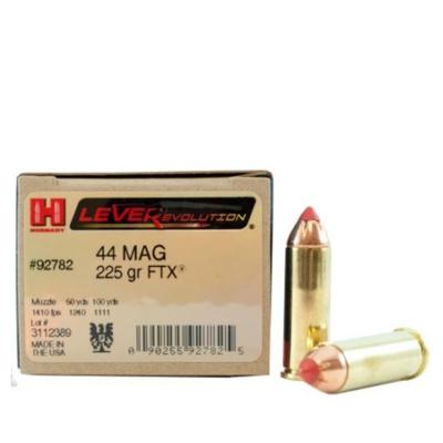 HORNADY 44 MAGNUM 225GR FTX LEVEREVOLUTION AMMUNITION 20RDS - 92782