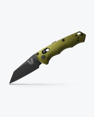 Benchmade Auto Immunity™ | Woodland Green Aluminum | Wharncliffe