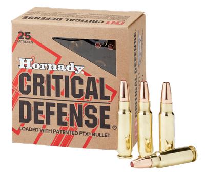 Hornady Critical Defense 5.7 x 28mm 40gr Ammunition w/Flex Tip Hollow Point Bullets (20/Box) 90000