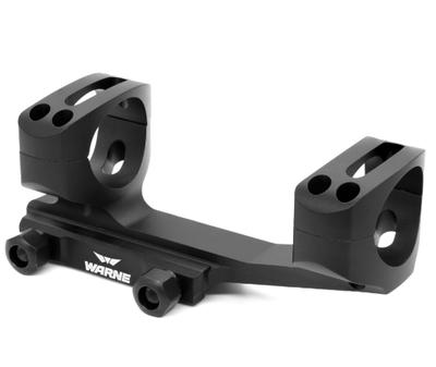 Warne XSKEL1TW Gen 2, Extended Skeletonized 1 inch MSR Mount, Black