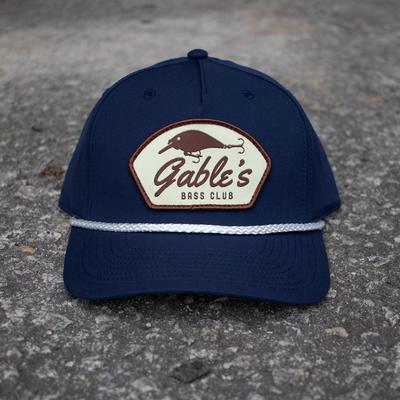 Gable's Bass Club Collection -258-Navy With White Rope