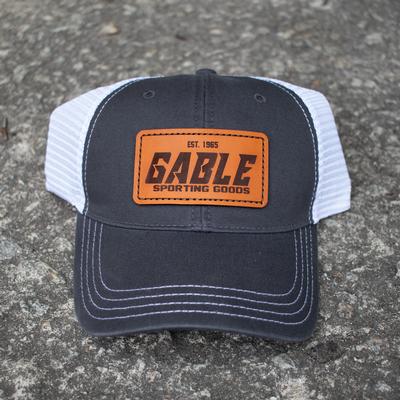 Gable's Leather Heritage Collection-111-Charcoal/White