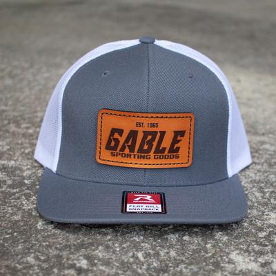 Gable's Leather Heritage Collection-511-Charcoal/White