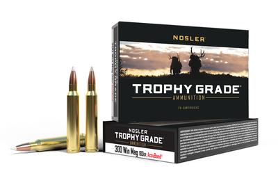 Nosler 300 Win Mag 180gr AccuBond Trophy Grade Ammunition