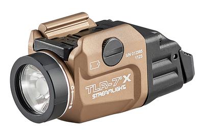 Streamlight TLR-7X | Flashlights | 500 Lumens | Rechargeable | FDE | 69456