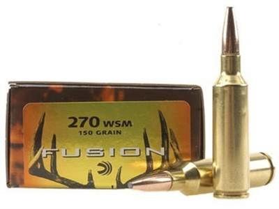 270 Wsm 150 Gr Fusion