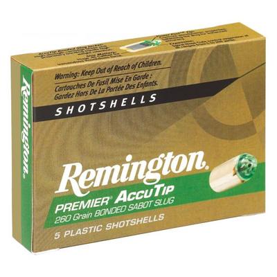 REMINGTON PREMIER ACCUTIP 20GA 3-INCH 260GR SABOT SLUG 5RDS