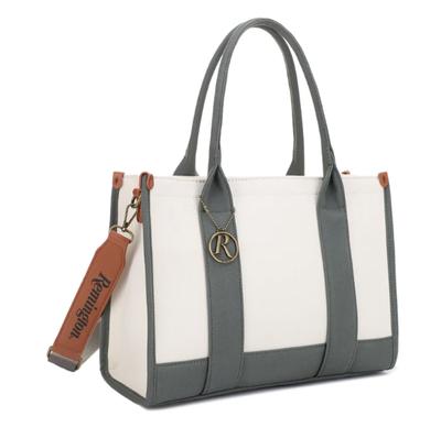 JESSIE JAMES HANDBAGS - Remington Huntsville Concealed Carry Canvas Lock and Key Book Tote