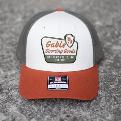 GABLE NATIONAL PARK COLLECTION  115-CREAM/LODEN/DARK ORANGE