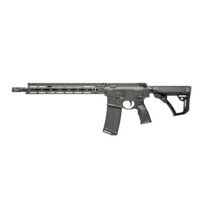 Daniel Defense V7 SLW 5.56x45 Mid Length AR-15 Rifle, Deepwood Green - 02-128-01219-047