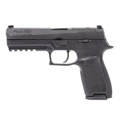 Sig Sauer P320 Full Size OR 9mm 4.7 17rd Pistol, Black - 320F-9-BSSP