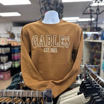 Gables Embordered Crewneck