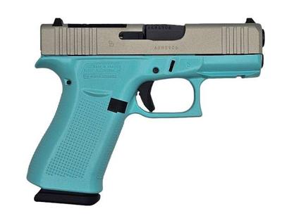 Glock 43x Or Robin Egg/silver 9mm Pistol