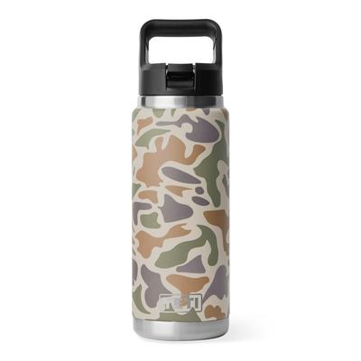 Yeti Rambler 26 oz. Water Bottle with Straw Cap - camo