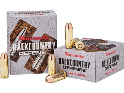 Hornady Backcountry Defense 9mm Luger +P Ammo 138 Grain DGH Protected Jacketed Hollow Point Box of 25