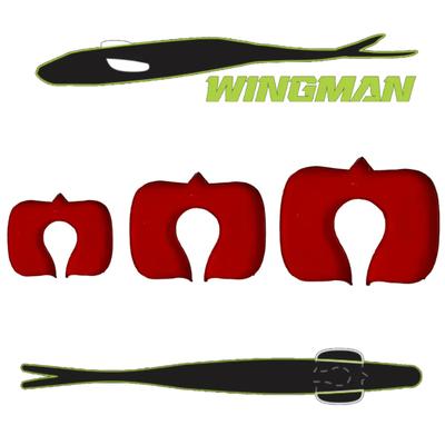 FISHCO WINGMAN - LARGE -BLOOD RED