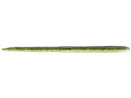  Jackall Flick Shake Worm 4.8 - Green Pumpkin Gold Chartreuse