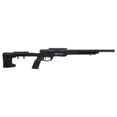 Savage Arms B22 Precision .22 LR Bolt Action Rifle, Black - 70248