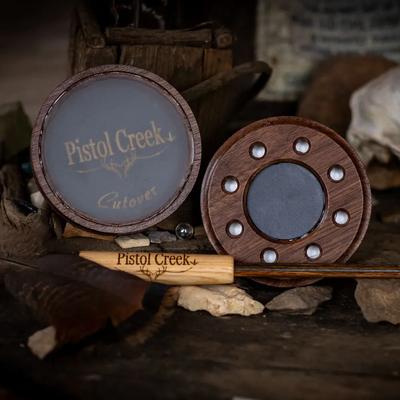 Pistol Creek Turkey Calls -Cutover Call- Crystal & Slate