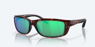 Costa Del Mar Sunglasses-Zane-Tortoise - Green Mirror Polarised Glass