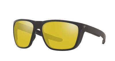 Costa Del Mar Sunglasses-Ferg Sunglasses - Matte Black/Sunrise Silver Mirror 580P