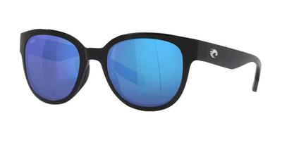 Costa Del Mar Sunglasses -SALINA-Black- Blue Mirror 580G