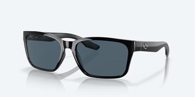 Costa Del Mar Sunglasses -PALAMAS-Black- Gray Polarized Polycarbonate  580P