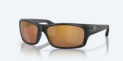 Costa Del Mar Sunglasses -JOSE PRO -Matte Black- Gold Mirror Polarized Glass 580G