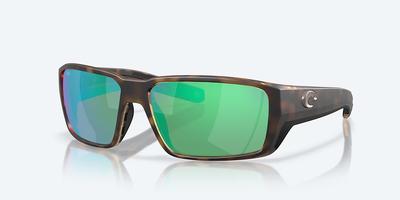 Costa Del Mar Sunglasses -FANTAIL PRO- Matte Tortoise-Green Mirror Polarized Glass 580G