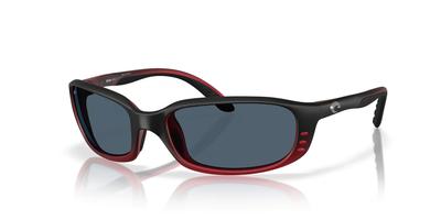 Costa Del Mar Sunglasses-BRINE RED SKY- Gray Polarized Polycarbonate  580P