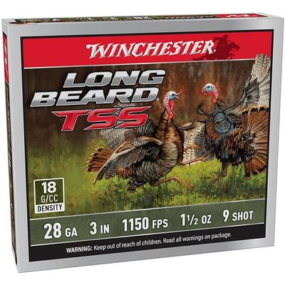 Winchester Ammo Long Beard Tss 28gauge 3in # 9 Shot 1- 1/2oz 5rds