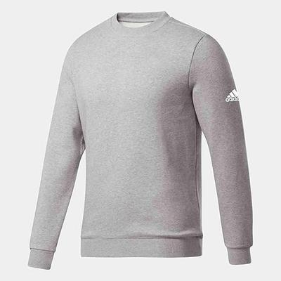 Adidas Mens Fleece Crewneck- Grey