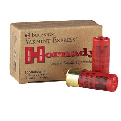 Hornady Varmint Express Buckshot Ammunition 12 Gauge 2-3/4