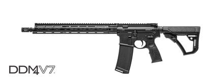 Daniel Defense DDM4 V7 M-LOK 16” 5.56mm NATO Rifle, Black 02-128-02081-047