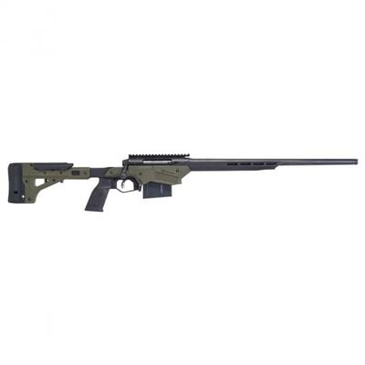 SAVAGE ARMS AXIS II PRECISION 6.5 CRD BOLT ACTION RIFLE, MATTE OD GREEN/BLACK - 57552