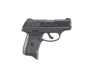 RUGER EC9S BLACK 9MM 3.12-INCH BARREL 7 ROUNDS WITH MANUAL SAFETY (3283)